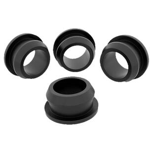 硅胶倒扣双面护线过线圈皮圈工字型卡扣式圆形通孔软橡胶保护套GG