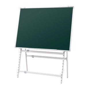齐富黑板家用教学移动小黑板支架式单双面可折叠白板培训会议专用绿板商用办公告示板磁性白板写字板儿童家用