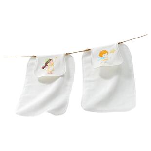 贝肽斯儿童隔汗巾纯棉a类婴儿宝宝吸汗巾大号幼儿园专用垫背汗巾