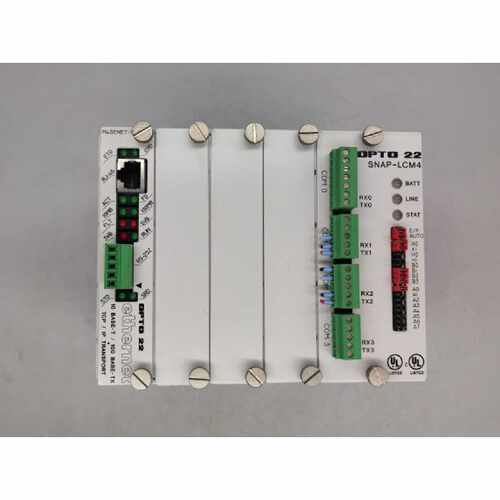 议价奥普图/OPTO 22 SNAP-LCM4 M4SENET-100 控制器带卡 美国原装