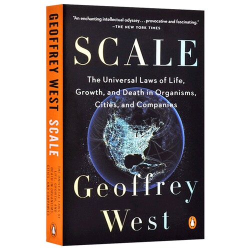 英文原版 Scale 规模 复杂世界的简单法则 英文版