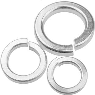 铁镀锌加厚开口弹垫加宽弹簧垫圈弹性金属垫片M5M6M8M10M12-M20