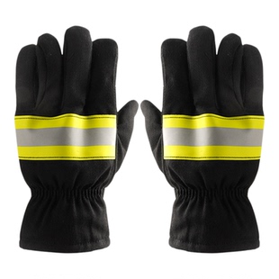 3C消防手套防火手套消防演习训练手套抢险救援手套微型消防站配件