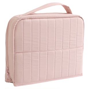 立式化妆包大容量外出手提便携旅行新款站立式化妆品分区收纳包女