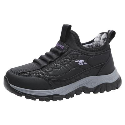 轻便防滑兔毛妈妈棉鞋2023新款