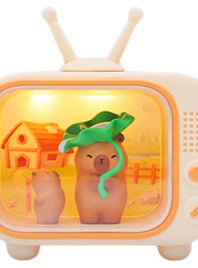 树脂毛绒祝福卡通桌面卧室儿童房