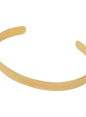 手工制挺括黄铜手镯JILSANDER