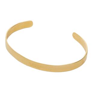 【早春新品】JIL SANDER 新品女士 手工制黄铜手镯