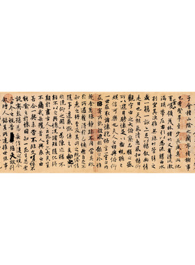 驿墨阁王羲之兰亭序高清微喷复制