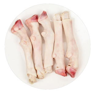 冷冻羊蹄生羊爪新鲜商用卤烧烤食材整只山羊蹄子冰冻带筋羊脚1只