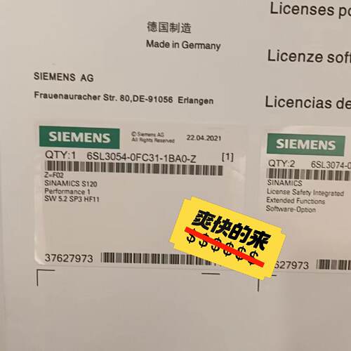 询-6SL30540FC311BA0ZZF01F02