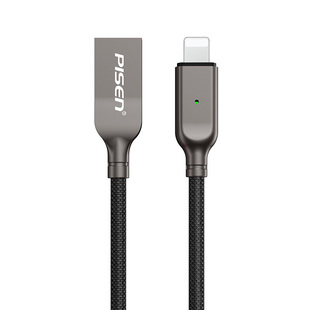 品胜适用苹果充电线iPhone数据线14快充13Promax手机12 USB11车载XR编织ipad平板8p器lightning带灯max平板6s