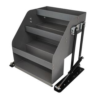 KICHAN凯畅小厨神橱柜吊柜下拉篮板式液压阻尼缓冲迷你款小拉篮