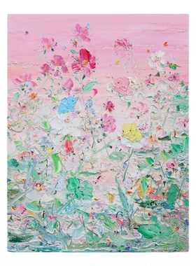 付毅兵花间幻影轻奢艺术版画