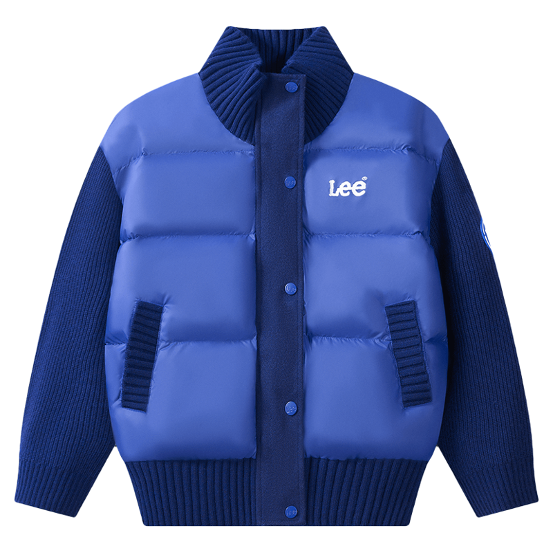 Leekids儿童立领保暖羽绒服