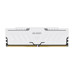 固德佳DDR4 8GB 16GB 32GB 3200 3600 台式机马甲内存条 白狮掠云