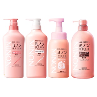 日本minon蜜浓氨基酸洗发水去屑舒缓第一三共洗发水沐浴露二合一