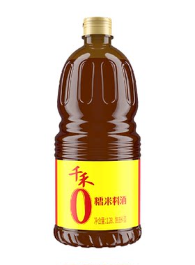 千禾糯米料酒去腥解膻家用大瓶装