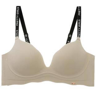 歌瑞尔无钢圈小胸聚拢内衣时尚美背可外穿裸感约会性感文胸新款