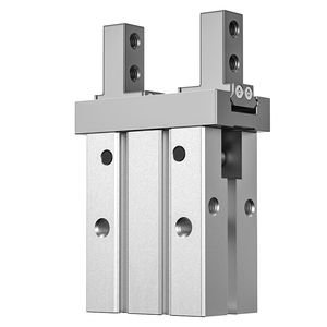 气动手指气缸夹具平行夹爪机械手爪头MHZ2-10D/16D/20D/25D/32DN