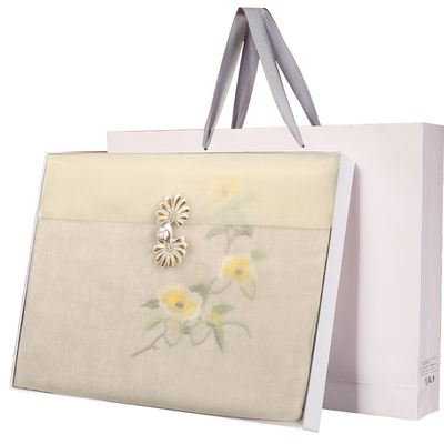 冬季围巾披肩女纯羊毛斗篷礼盒装