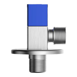 九牧角阀精铜冷热水方形加厚家用三角阀门开关马桶止逆止回防倒流