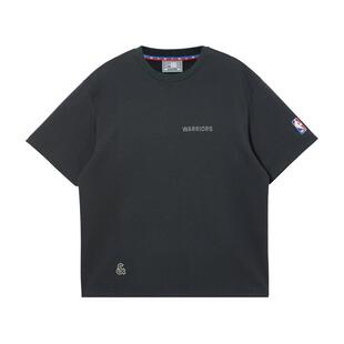 jq区绫致杰克琼斯男秋冬T恤NBA联名金州勇士队运动风百搭圆领短袖