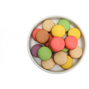 爱回味马卡龙甜点24枚礼盒装法式甜品礼盒装送女友生日礼物商用装