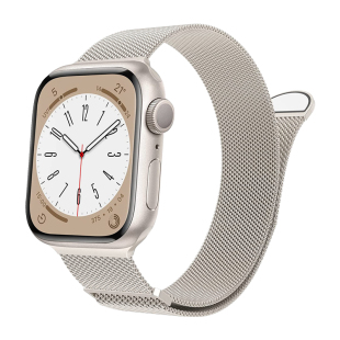 KASO适用iwatch9表带S8苹果手表带S7米兰SE尼斯applewatch金属磁吸回环S6夏天6代5代ultra女款男小众s11腕带