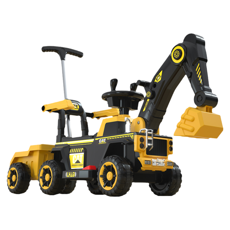 兒童電動(dòng)挖掘機(jī)可坐人玩具工程車大號(hào)遙控勾機(jī)挖土機(jī)挖機(jī)男孩寶寶