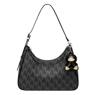 NU纽芝兰2026秋冬新款鸭子HOBO弯月包百搭手提单肩包斜挎腋下包女