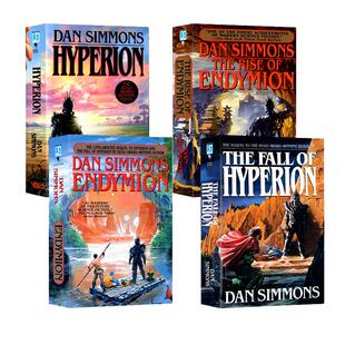 海伯利安四部曲1-4 系列套装 英文原版小说  Hyperion Cantos Endymion 安迪密恩 科幻文学 丹西蒙斯Dan Simmons 雨果奖 星云奖