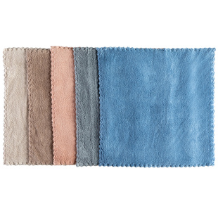 居家家抹布厨房家用擦桌子清洁布加厚吸水双面吸油神器毛巾洗碗巾