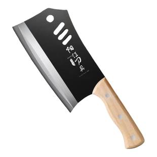 阳江锻打高碳钢斩切两用刀家用斩骨刀超锋利切菜刀厨房厨师专用刀