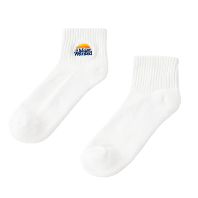 mostwantedlab运动袜彩虹刺绣