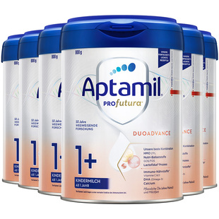 爱他美白金德文版 HMOs 1+段奶粉 800g1岁以上*6罐