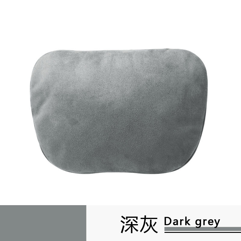 运动座椅颈枕麂皮绒一体式双扣