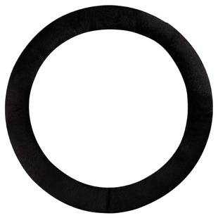 汽车方向盘套冬季毛绒O型D型保暖聚温车把套防滑水貂绒暖手不掉毛