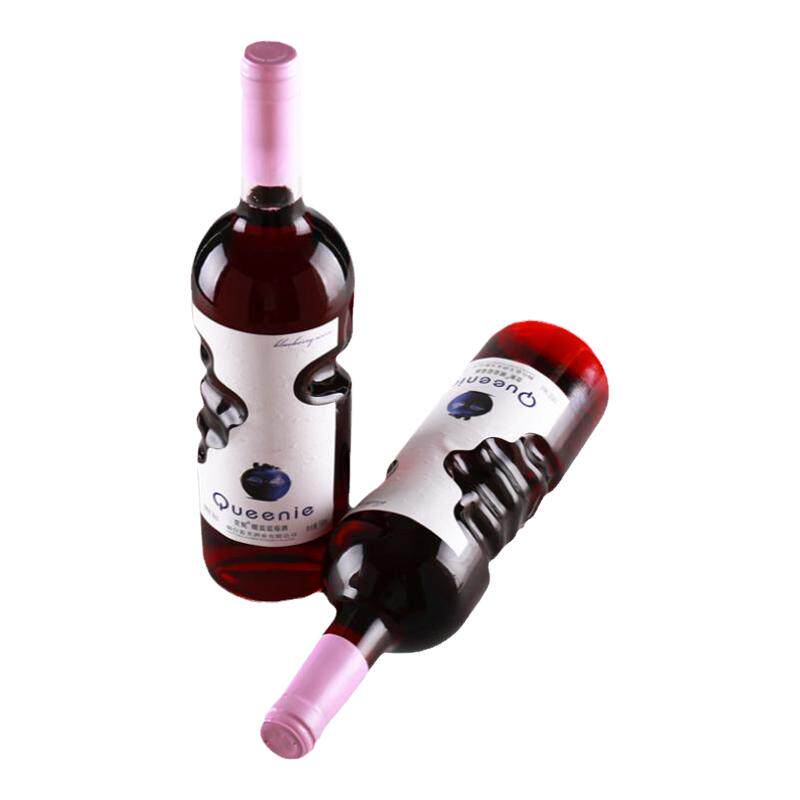 贵妮暖蓝蓝莓酒 天使之手瓶型果酒 时尚好美味
