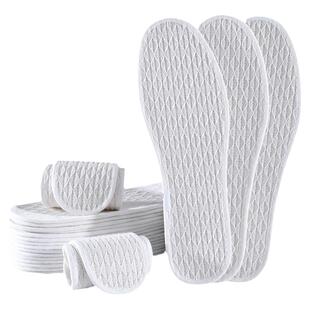 除臭亚麻鞋垫女吸汗透气防臭男汗脚专用麻布净味软底防滑棉布皮鞋