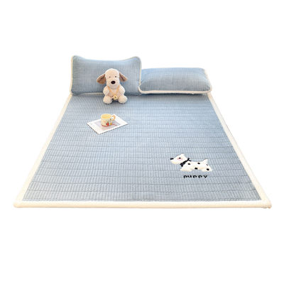 加厚牛奶绒床垫床褥软垫