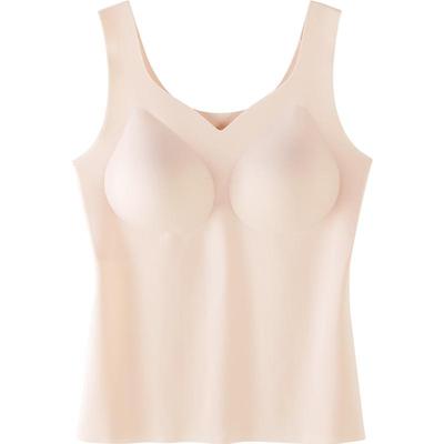 稻草人杯罩一体式无钢圈女士背心