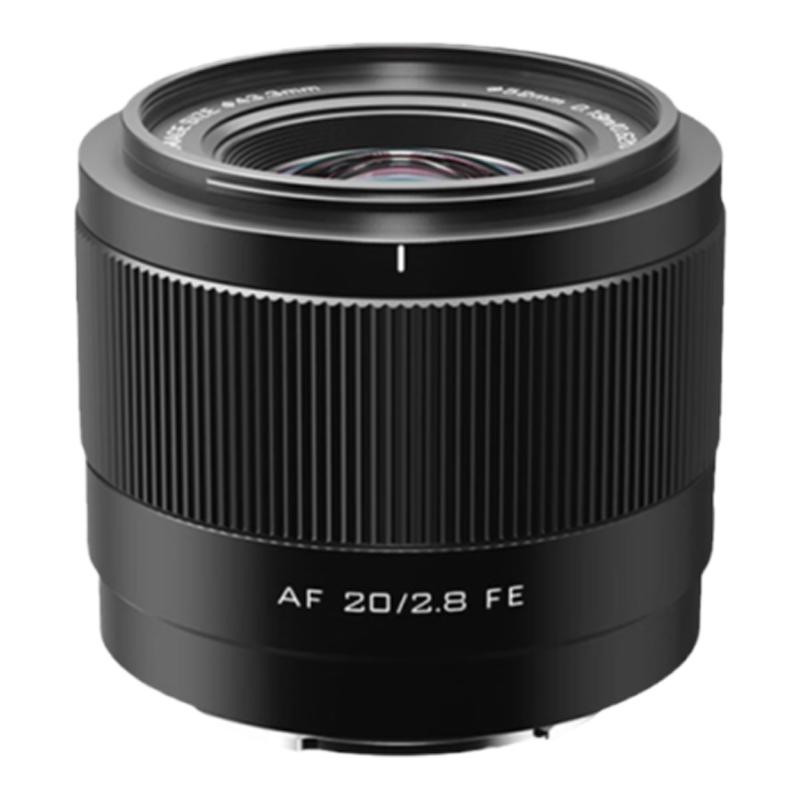 唯卓仕20mmF2.8索尼FE口尼康Z口全画幅超广角镜头适用于微单自动