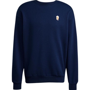 滔搏adidas阿迪达斯男子运动训练休闲圆领套头衫卫衣JW8520