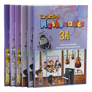 【新加坡数学教材】Targeting Mathematics Grade 3 A B 小学三年级 套装单册可选 配课前动画视频及练习题答案 进口英文原版工具?