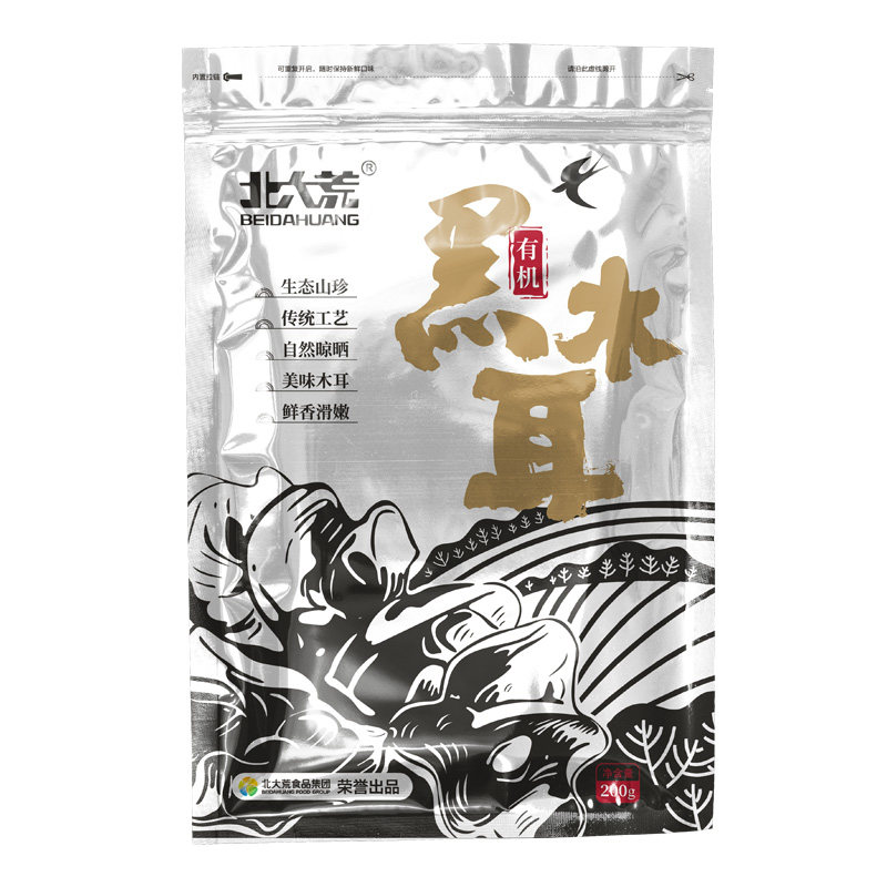 北大荒有机黑木耳200g