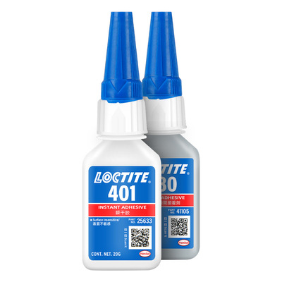 乐泰胶水瞬间胶粘塑料橡胶