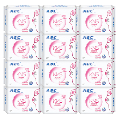 ABC卫生巾棉柔透气280夜用96片