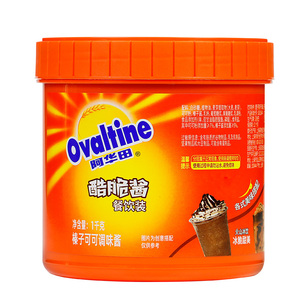 阿华田酷脆酱1kg 喜茶同款波波冰巧克力酱面包涂抹酱奶茶店原料