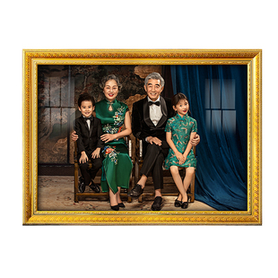 洗照片放大尺寸打印冲洗全家福婚纱影楼相片微喷冲印相框挂墙制作